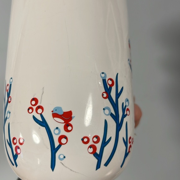 David’s Tea Blue, red bird on branch coffee mug - Picture 7 of 7